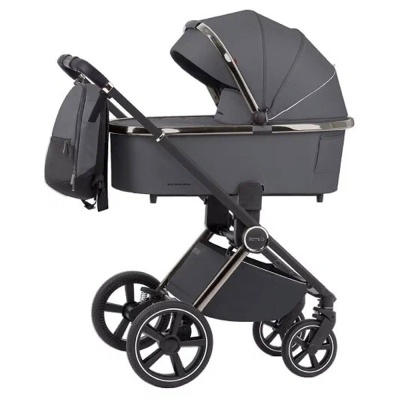 Коляска 2 В 1 Ultimo Cool Grey Chrome Carrello CRL-6511