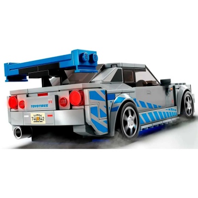 Конструктор Lego Speed Champions 76917 Двойной Форсаж: Nissan Skyline GT-R (R34) 03