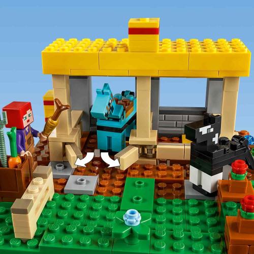 Конструктор Minecraft Конюшня Lego 21171 фото 4