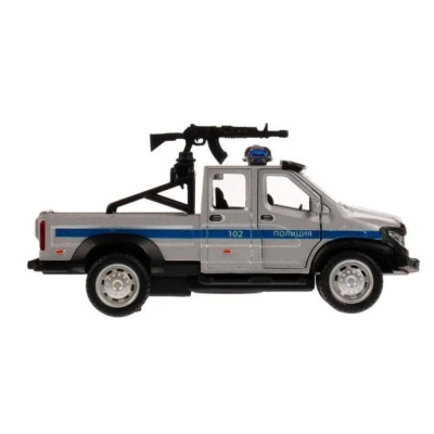 Игрушка полицейская машинка ГАЗ Вепрь Технопарк VEPRNEXT-12GUN-POLGY