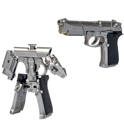 Трансформер 2в1 Bondibot Робот-пистолет Беррета M92 Bondibon ВВ5905 4