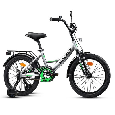 Велосипед двухколёсный 18 Rocket Gem 18.GEM.GR.26 серый 02