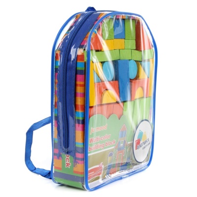 Деревянный конструктор для малышей 35 элементов Фабрика фантазий 71232 3