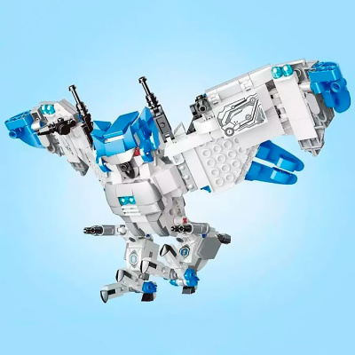 Конструктор Птица Куб трансформер 558 деталей 41228 Qman FCJ0855032 2