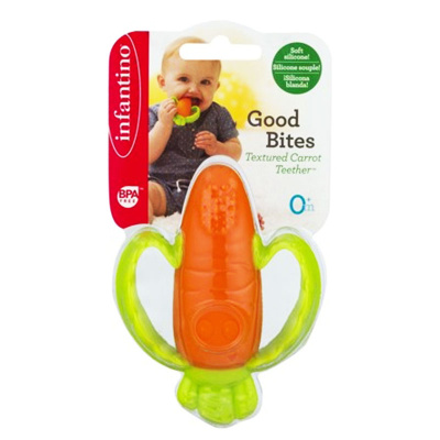 Игрушка-прорезыватель Морковка Infantino 216216 2