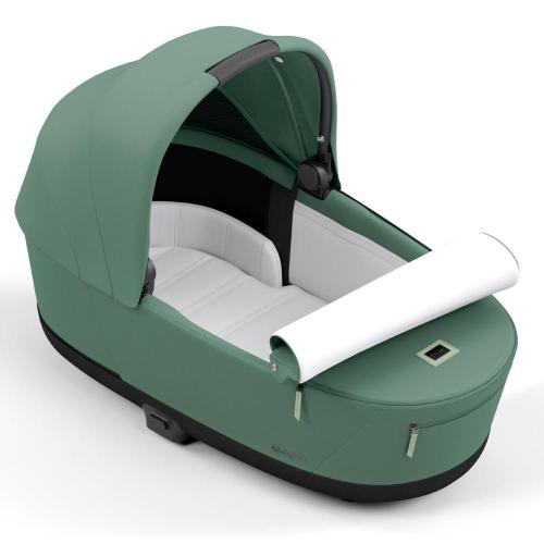 Коляска 2 в 1 Cybex Priam IV Rosegold Leaf Green фото 4