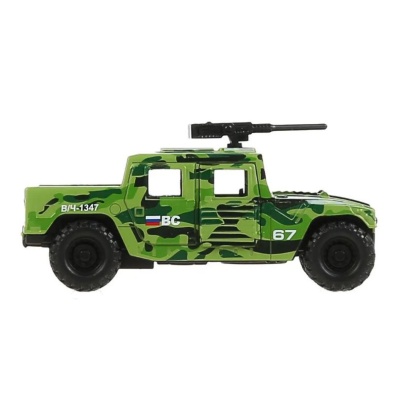 Игрушка Машина Армейский внедорожник Пикап Технопарк HUMVEPICKUP-12MIL-GN 3