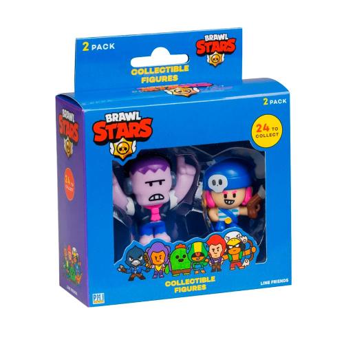 Коллекционные фигурки Brawl Stars Фрэнк и Пэнни 5 см PMI BRW2015D фото 4