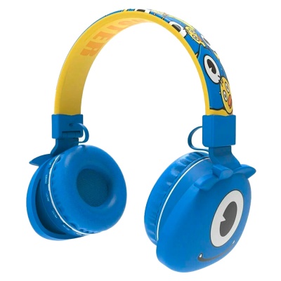 Наушники детские беспроводные Монстрик YLFS-09BT синие 1