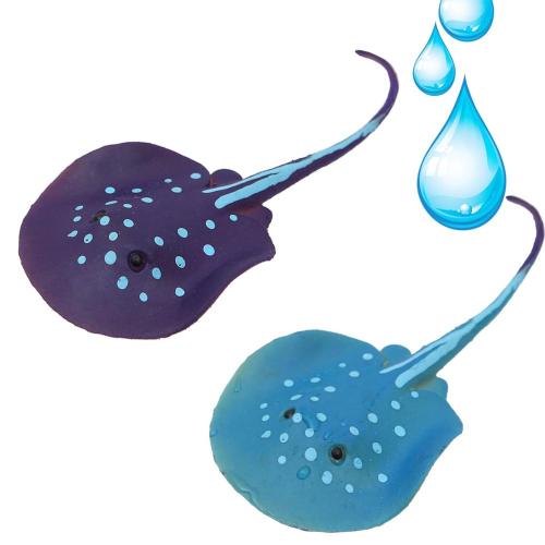 Фигурка Волшебная рыбка Обитатели коралловых рифов меняет цвет в воде Юный натуралист AbToys PT-0182 фото 4