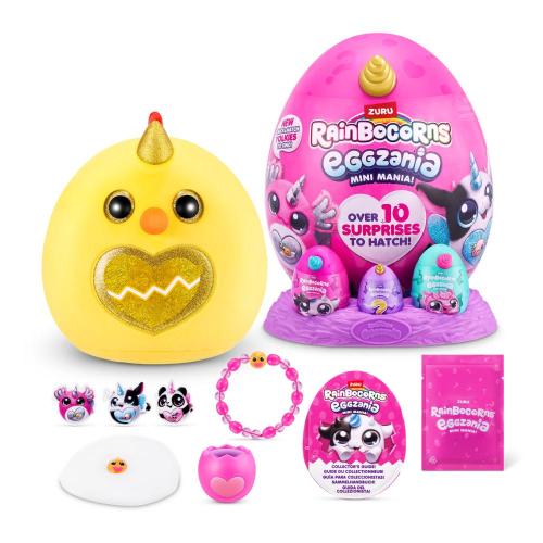 Игрушка-сюрприз Rainbocorns Eggzania Zuru 9296 фото 6