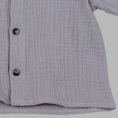 Рубашка Чуди Кидс 608526Ц2-2 серый 04