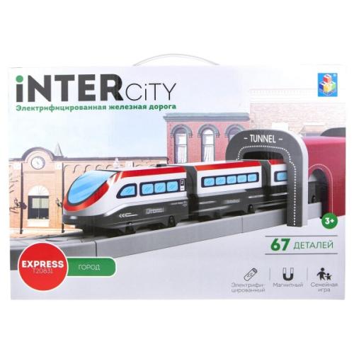 Набор Железная дорога InterCity Express Город 1toy Т20831 фото 3