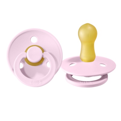 Соска-пустышка 0-6 мес Bibs роз