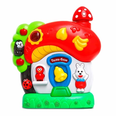 Музыкальная игрушка Грибок-теремок Азбукварик