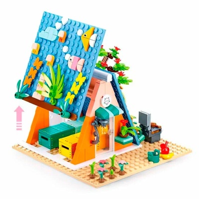 Конструктор Летний домик 341 деталь Sluban M38-B1088 2