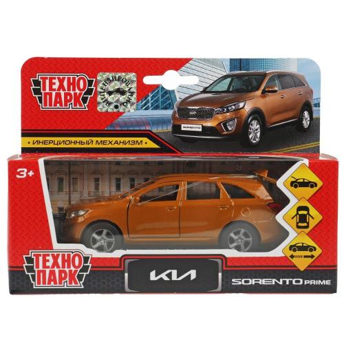 Металлическая машинка Kia Sorento Prime Технопарк SB-17-75-KS-BROWN фото 2