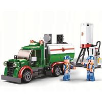 Конструктор  Город Бензовоз Sluban M38-B0878