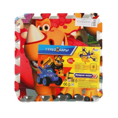 Коврик-пазл Турбозавры Играем Вместе FS-TZ 1