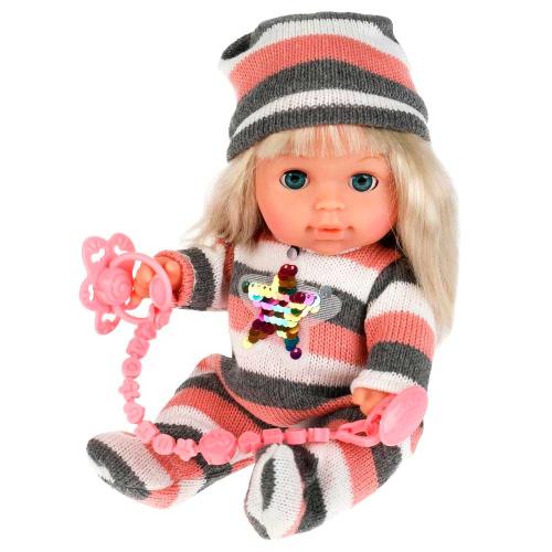 Интерактивная кукла Злата в вязаной одежде Карапуз RL-8262-KN-RU-21 фото 2