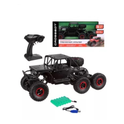 Трехосный краулер на радиоуправлении Пламенный мотор 870637