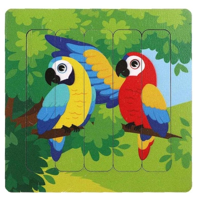 Пазлы Джунгли Попугайчики Mapacha 962195 2