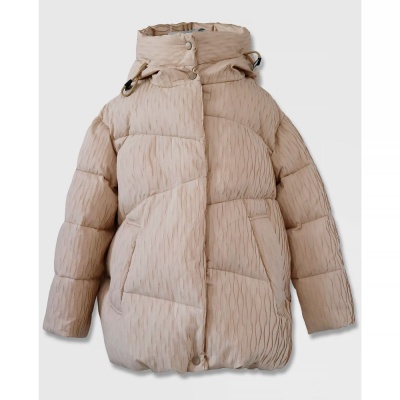 Пальто для девочки размер 134 Deloras 22200 бежевое 4 Пальто для девочки размер 134 Deloras 22200 бежевое 4