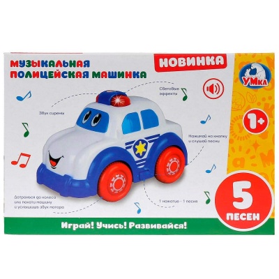 Музыкальная полицейская машинка Умка B976044-R 3