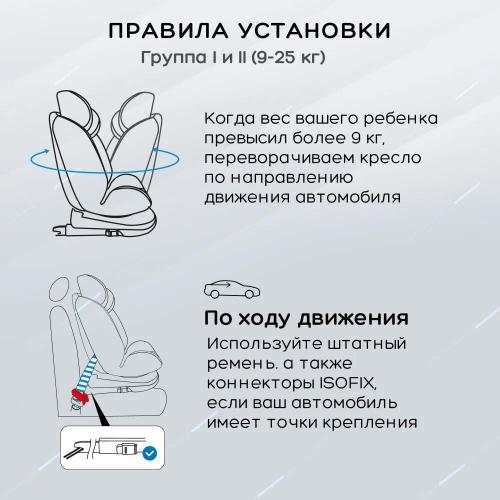 Автокресло детское Amarobaby Brilliant ISOFIX 0-36 фото 12