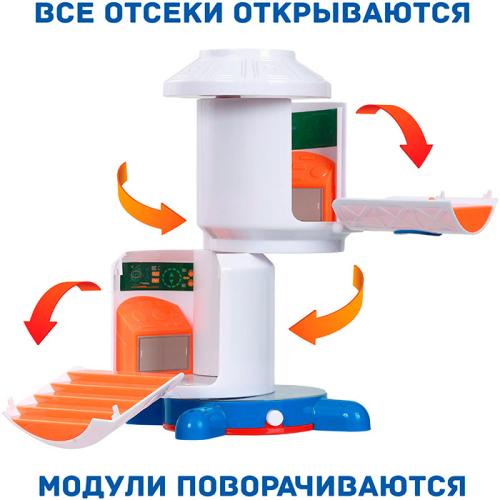 Игровой набор Космическая станция серия Экспедиция на Луну Космос Наш 63113 фото 4