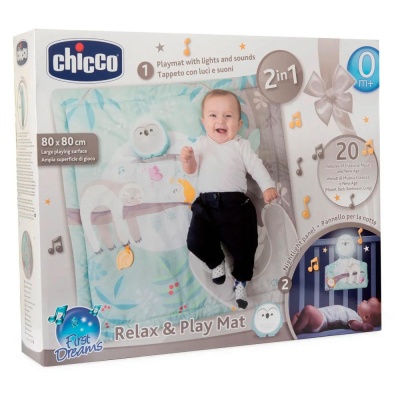 Игровой коврик музыкальный Сова 2 в 1 Chicco 00011939000000 4