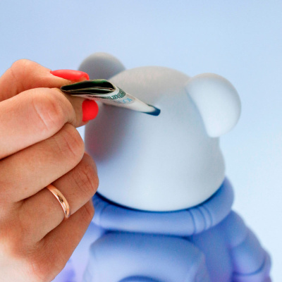 Копилка детская Cosmo bear iLikegift BB2227-1-1 blue 5