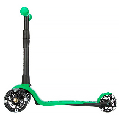 Самокат трехколесный складной светящиеся колеса Slider Stile1LG 2