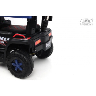 Детский электромобиль RiverToys G005GG синий
