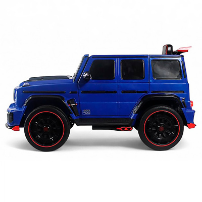 Детский электромобиль RiverToys Z777ZZ синий 10