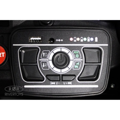 Детский электромобиль RiverToys B222CP синий