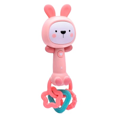 Погремушка Заюшка на батарейках Наша игрушка Y0014-1 1