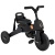 Велосипед трехколесный Leve Lux складной Pituso S03-2-BLACK