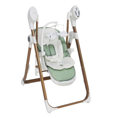 Стульчик для кормления - электрокачели Sweet Baby Fiesta Green