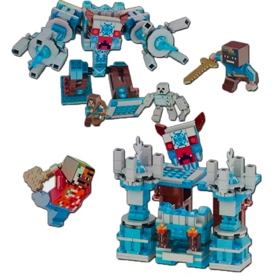 Конструктор Мой мир Ледяной великан 532 детали LB1162