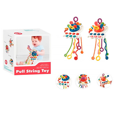 Развивающая игрушка Верёвочки Рыжий кот 2318312 2