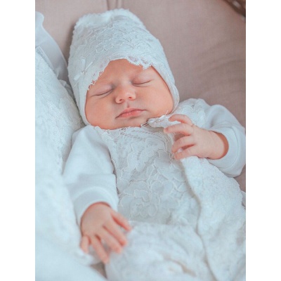 Комплект Perfetto для девочки 2 предмета Наследникъ 01037-02002-028 экрю 3