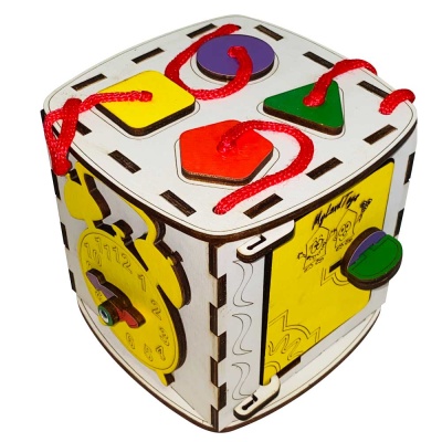 Куб интерактивный деревянный №13 Myland toys 2