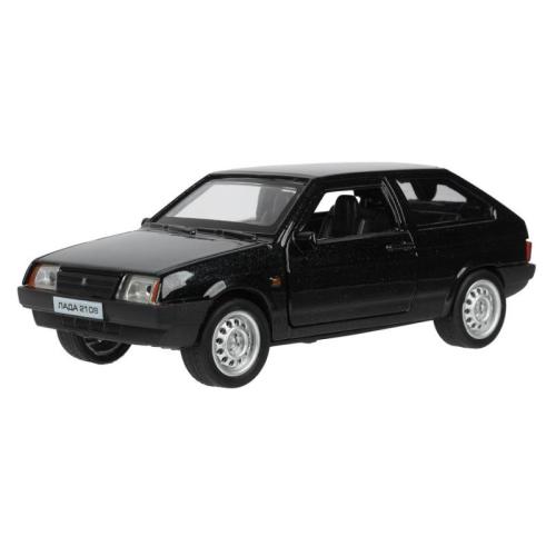Машинка металлическая Lada-2108 Спутник Технопарк 2108-12-BK-WOD