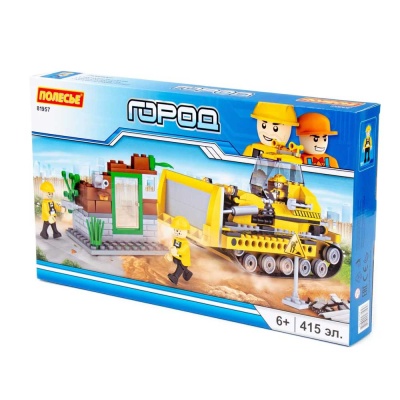 Конструктор Классик Город Строительная бригада-2 Полесье 81957 2