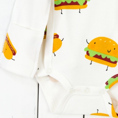 Комплект для новорожденных Хотдог Baby boom КН124/2-И-2