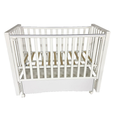 Кровать детская с универсальным маятником Антел Nicol белый 02