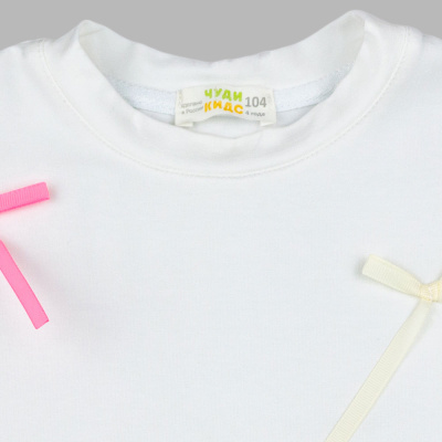 Футболка Бантики Чуди Кидс 161225Ц1-3 молочный 02