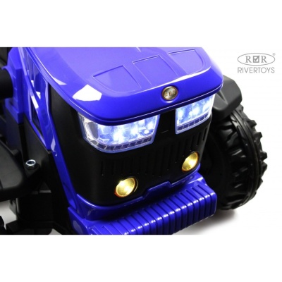 Детский электромобиль RiverToys O555OO синий