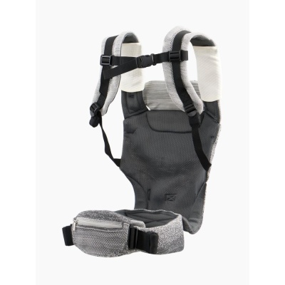 Рюкзак-переноска Babyway Happy Baby 40068 grey серый 03